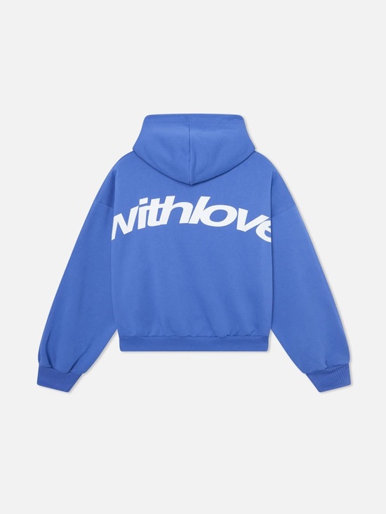 Scuffers Tops - Scuffers With Love Sign Blue hoodie